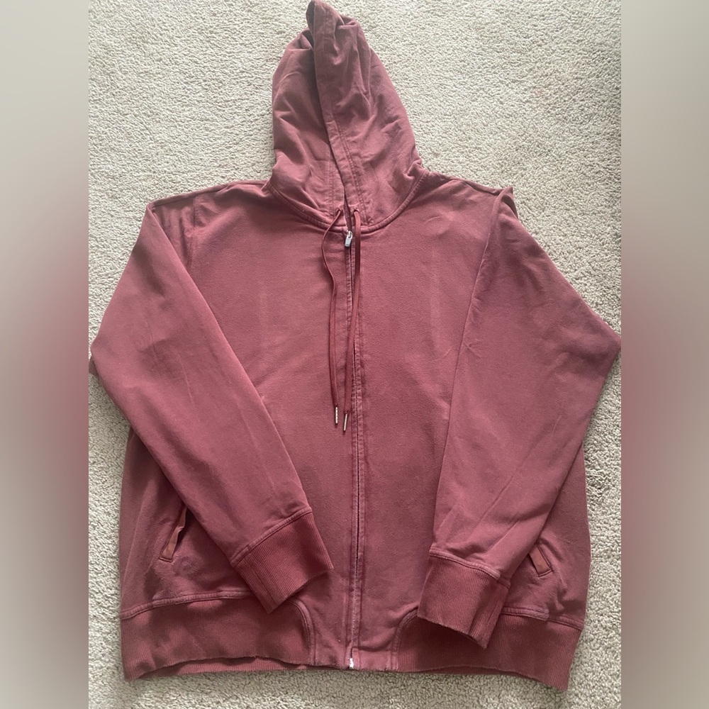 Mac Weldon XXL Maroon Hoodie Zip Up